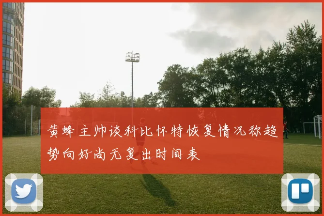 黄蜂主帅谈科比怀特恢复情况称趋势向好尚无复出时间表